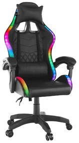 TEM-Mafiro gamer szék RGB LED világítással