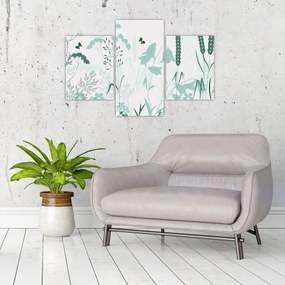 Kép - rét vektor (90x60 cm)