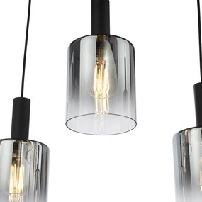 Dar Lighting vintage függeszték savannah matt fekete darsav0622