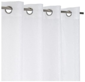 Fehér fényáteresztő függöny 140x260 cm Flat – Casa Selección