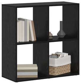Könyvespolc Musta tammi 69.5 x 29 x 69.5 cm Faanyag