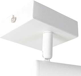 Okos spotlámpa fehér állítható szögletes, Wifi GU10 50mm-rel - Jeana