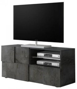 DAMA Kis Oxidált TV Szekrény 1 ajtós 1 fiókos 121cm