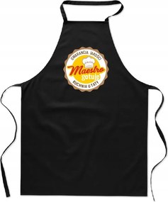 Maestro Nyomtatott Kötény Főz Konyha Apánál férfi ajándék