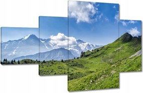 Festmények 130x80 Gyönyörű hegyi táj