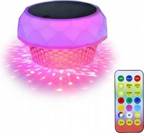 Napelemes LED-es úszó medence lámpa Rgb IP68 Távirányító Szemvilágítás Jacuz