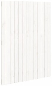 fehér tömör fenyőfa fali fejtámla 82,5 x 3 x 110 cm