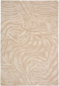 Bézs kézi szövésű gyapjúkeverék szőnyeg 200x300 cm Tribet – Kave Home