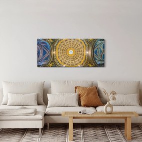 A Siena templom mennyezetének képe (120x50 cm)