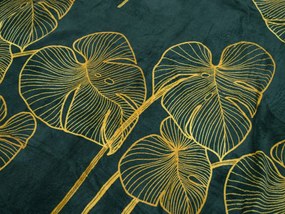 VENECIA mikroplüss ágyneműhuzat zöld Ágyneműhuzat mérete: 70 x 90 cm | 140 x 200 cm