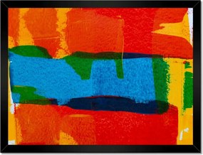 Poszterek keretben 40x30 Absztrakt Pajzs