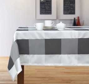 Mg Abrosz Kockás Nagy fehér-fekete minőség 120x160cm