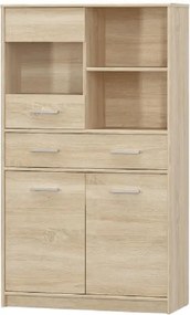 Vitrin 2D1W1S/80, sonoma tölgyfa, TEYO