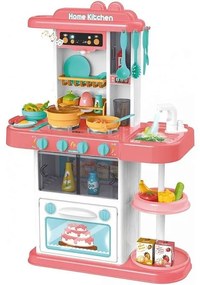 ProCart® Multifunkcionális konyha gyerekeknek, főzőhanghatások, lámpák, mosogató, 72x51,5x23,5 cm