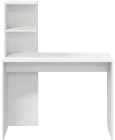 Fehér Íróasztal Fehér MDF Kompakt Dekoratív Betétek Íróasztal