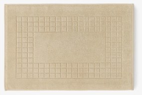 Goldea frottír fürdőszobai szőnyeg mozaika – bézsínű 50 x 70 cm