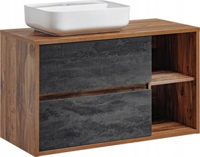 Bútorszett 100cm-es pultra szerelhető mosdóval