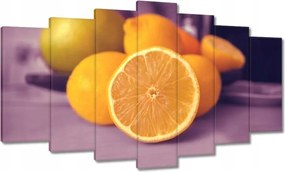 Vászonkép 140x80 Citrom lila