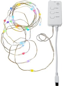 USB fényfüzér, izzók száma 30 db, hosszúság 300 cm Smart Strip – Star Trading
