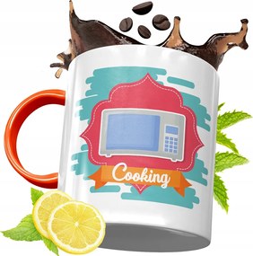 Narancssárga Bögre Szakácsnak Tökéletes Ajándék fényképes nyomtatással