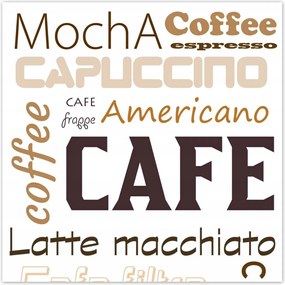 Poszterek 30x30 Kávé típusok