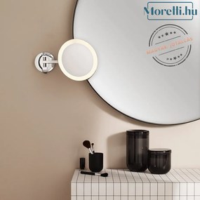 Ledes Tükör Fekete Mascali Round LED ASTRO 1373001