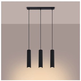Fekete függőlámpa Gleam – Sollux