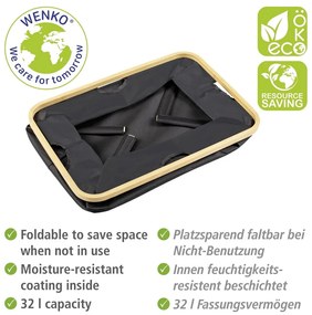 Textil szennyeskosár 32 l Ecori – Wenko