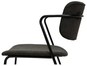 Fekete étkezőszék Zed – DAN-FORM Denmark