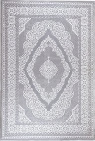 Szürke szőnyeg Anett 80x150 cm Klasszikus Puha Nappaliba és Hálószobába