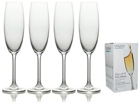 Kristályüveg pezsgőspohár 4 db-os szett, 240ml, Mikasa