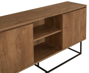 Tela Walnut and Black szekrény