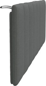 sötétszürke szövet fejtámla párna Hanko 140 cm