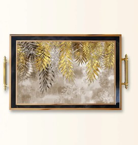 Üveg tálca, 38×24 cm – TPA9854
