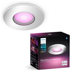 Philips - LED RGBW Dimmelhető fürdőszobai lámpa Hue XAMENTO 1xGU10/4,2W IP44