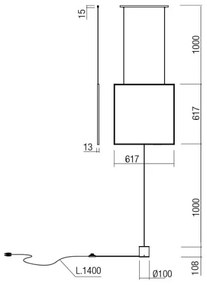 Redo 01-2134 - SLICK LED állólámpa 28W 230V fekete