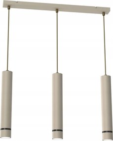 Függőlámpa Aurora Black Bézs Díszléc Line Led Mennyezeti Cső A Nappaliba