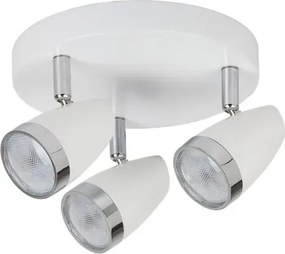Rabalux beltéri karos spotlámpa 12w 840lm 3000k fehér karen