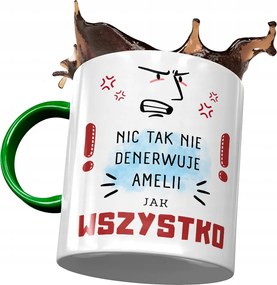 Zöld Bögre Amelia Feleség Barátnő Nyomtatott Fotóval