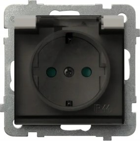 Ospel Sonata kasmír fröccsenő víz elleni aljzat Schuko GPH-1RS/m/82/d