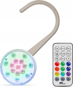 Led Lámpa Medencéhez Vízálló Víz Alatti Világítás Távirányító Színes Mspa