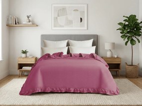 Ágytakaró MONTEGO, sötét rózsaszín Méret: 200 x 220 cm