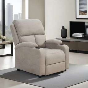 Catini RENO Relaxációs állítható televíziós fotel (bézs)