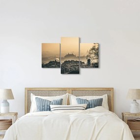 Kép - Város köd alatt (90x60 cm)