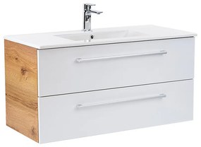 Vario Clam 100 Fürdőszoba alsó szekrény mosdóval