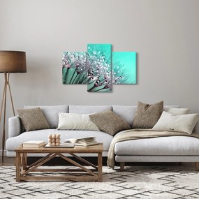 Kép - harmatos növény (90x60 cm)
