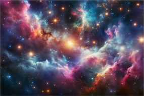 Kép - Sötét univerzum (90x60 cm)