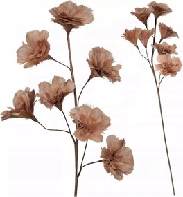 Művirág Ág dekorációs váza Toll barna 100cm nappaliba