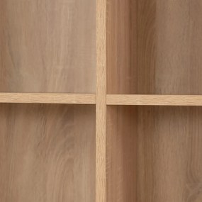 Boxie nyitott fali szekrény 80x80x37 cm sonoma tölgy