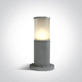 ONE LIGHT 67100-G TUBE LIGHTS Modern Kültéri Állólámpa Szürke E27 IP44